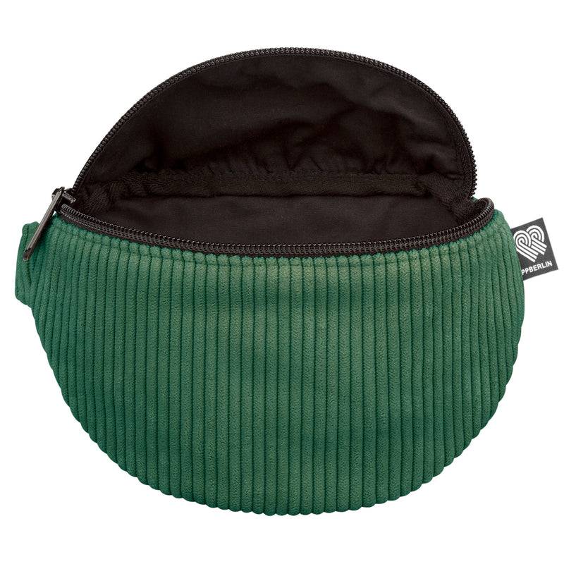 PP Berlin Bauchtasche mini, Cord grün, Kinder Damen Herren Unisex Jubiläumsangebot