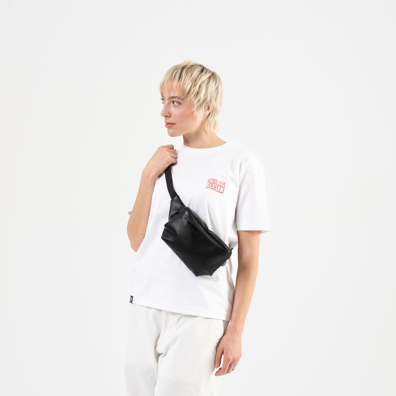 PP Berlin Bauchtasche eckig, Kunstleder, Damen Herren Unisex Lagerräumung