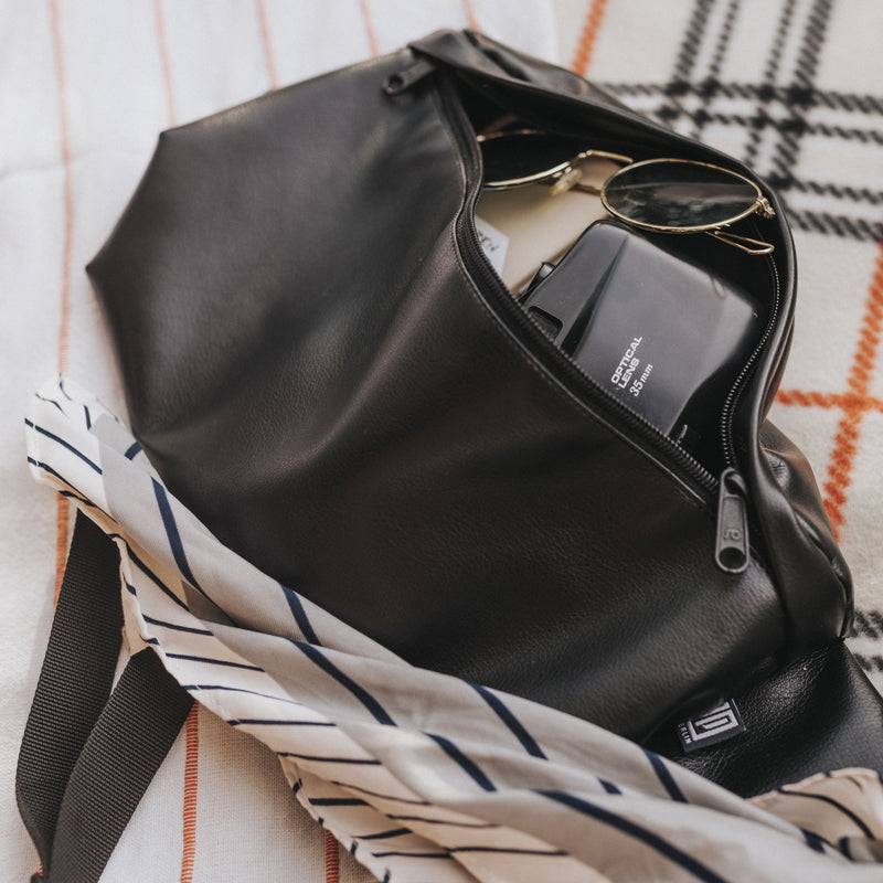 PP Berlin Bauchtasche groß, Kunstleder, Damen Herren Unisex Neueste Mode
