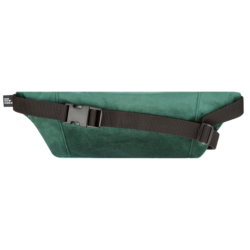 PP Berlin Bauchtasche flach, Samt, Damen Herren Unisex Kostenlose Rückgabe