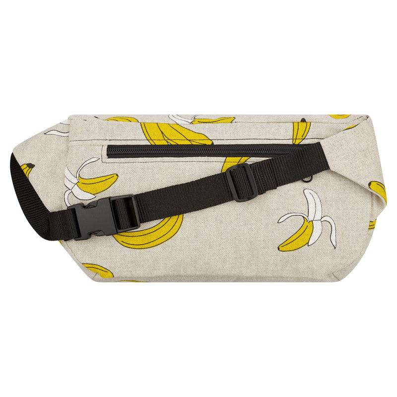 PP Berlin Bauchtasche groß, Canvas Stoff mit Motiv, Damen Herren Unisex Letzte 3 Tage