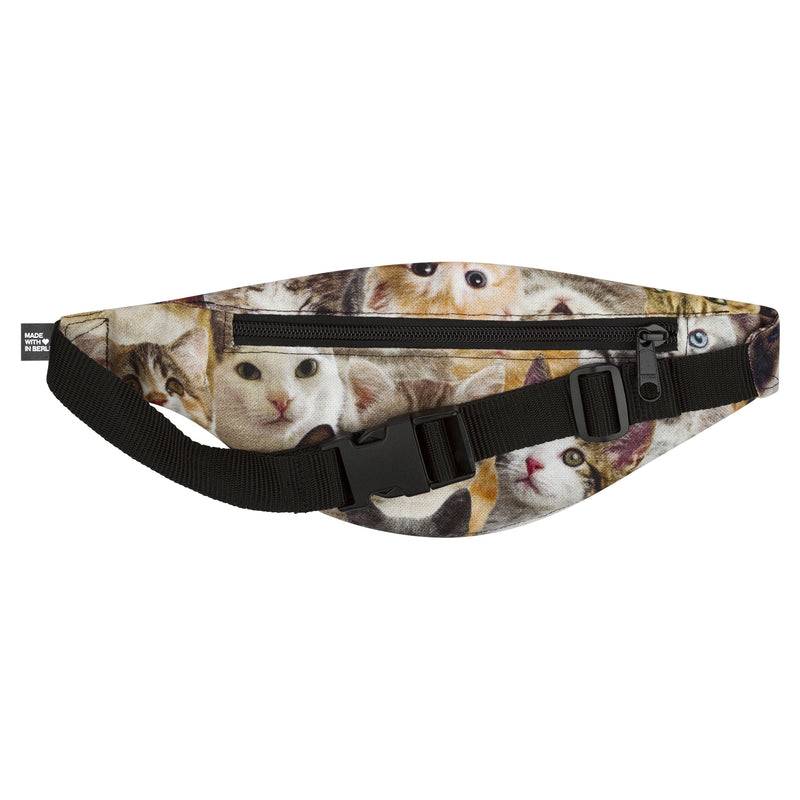 PP Berlin Bauchtasche schmal, Canvas Stoff mit Motiven, Damen Herren Unisex Bis zu 50% Rabatt