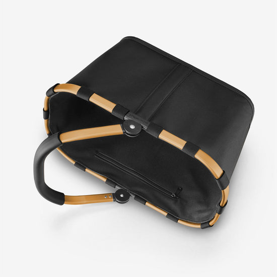 Reisenthel carrybag frame gold/black (Einkaufskorb,schwarz) Rabatt