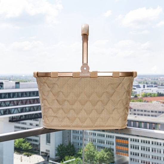 Reisenthel carrybag frame rhombus ginger (Einkaufskorb,hellbraun) Versandkostenfrei