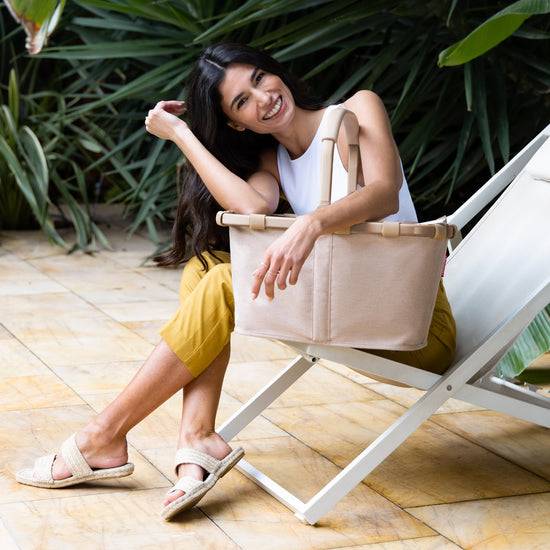Reisenthel carrybag frame twist coffee (Einkaufskorb,creme) Großer Ausverkauf