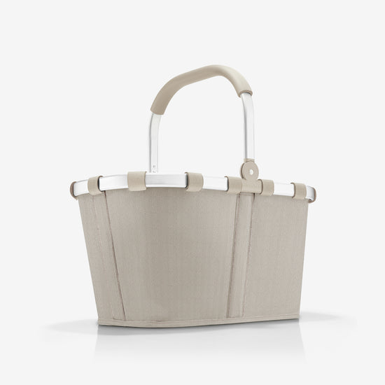 Reisenthel carrybag herringbone sand (Einkaufskorb,hellbraun) Osterangebot