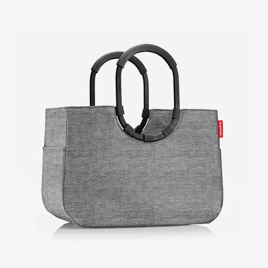 Reisenthel loopshopper L twist silver (Einkaufstasche,grau) Muttertagsangebot