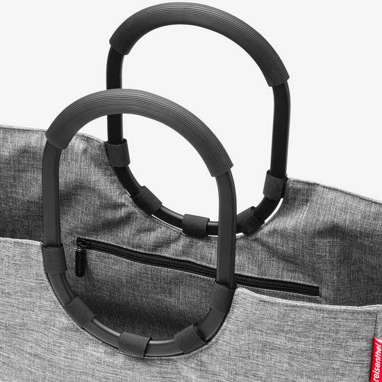 Reisenthel loopshopper L twist silver (Einkaufstasche,grau) Muttertagsangebot