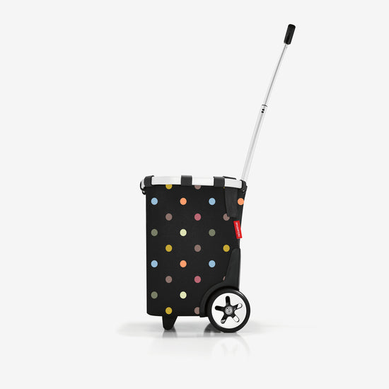 Reisenthel carrycruiser dots (Einkaufstrolley,schwarz) Super Sparpreis