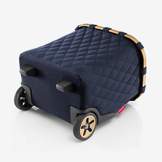 Reisenthel carrycruiser frame rhombus midnight gold (Einkaufstrolley,dunkelblau) Vierteljährliche Förderung