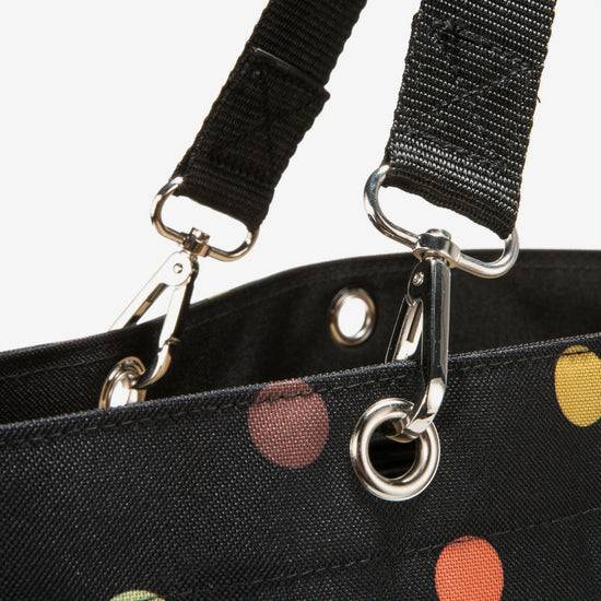 Reisenthel shopper XL dots (Strandtasche,schwarz) 2025