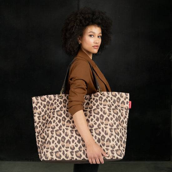 Reisenthel shopper XL leo macchiato (Strandtasche,dunkelbraun) Online
