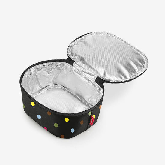 Reisenthel coolerbag S pocket dots (Kühltasche,schwarz) Letzter Tag