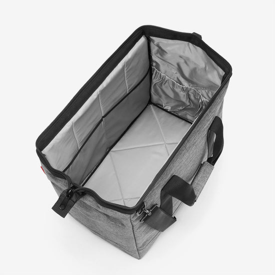 Reisenthel allrounder L twist silver (Große Reisetasche - 30 Liter Platz,grau) Begrenzt auf 3 Tage