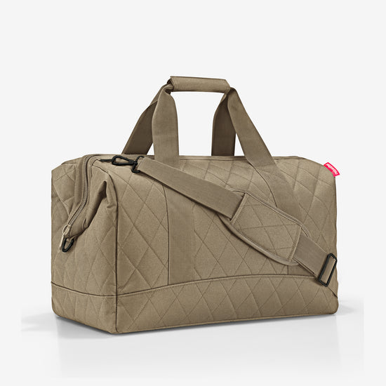Reisenthel allrounder L rhombus olive (Große Reisetasche - 30 Liter Platz,olive) Im Verkauf