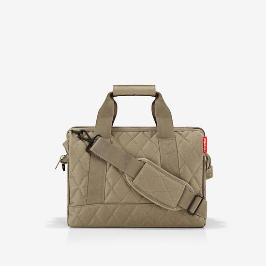 Reisenthel allrounder M rhombus olive (Perfekt als Handgepäck - 18 Liter Platz,olive)