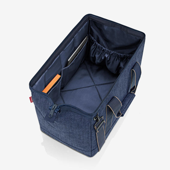 Reisenthel allrounder L herringbone dark blue (Große Reisetasche - 30 Liter Platz,dunkelblau) Flash Sale