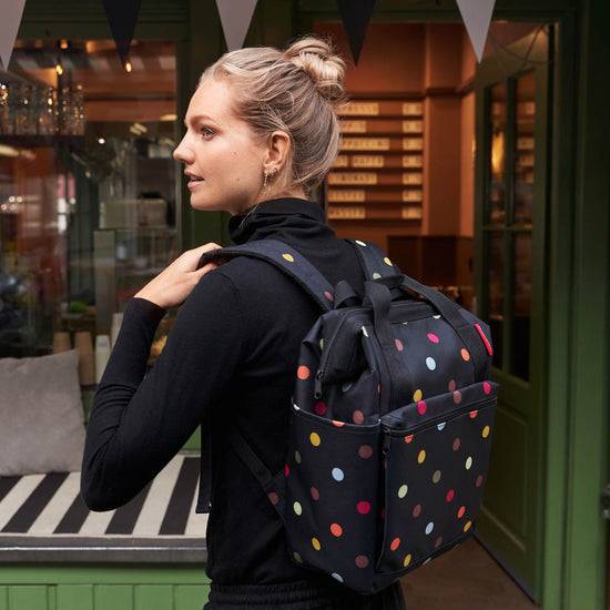 Reisenthel allrounder R dots (Rucksack,schwarz) Cyber Monday