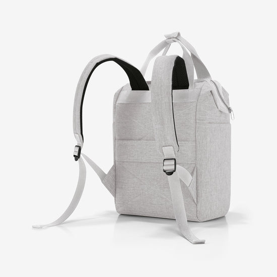 Reisenthel allrounder R twist sky rose (Rucksack,hellgrau) Weihnachtsangebot