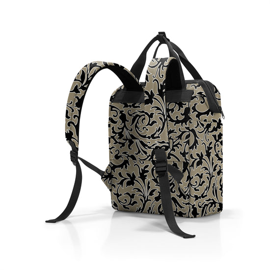 Reisenthel allrounder R baroque marble (Rucksack,schwarz) Große Rabatte