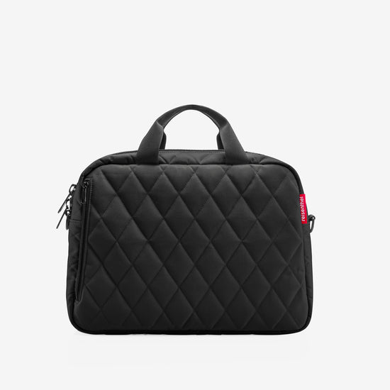 Reisenthel notebook bag rhombus black (Businesstasche,schwarz)