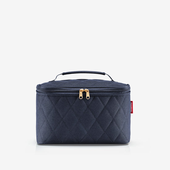 Reisenthel cosmetic case rhombus midnight gold (dunkelblau)