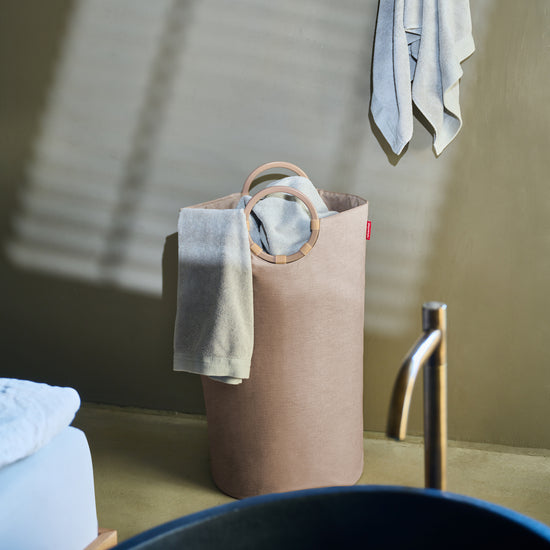 Reisenthel loophome L frame twist coffee (Wäschesammler,creme) Speichern exportieren