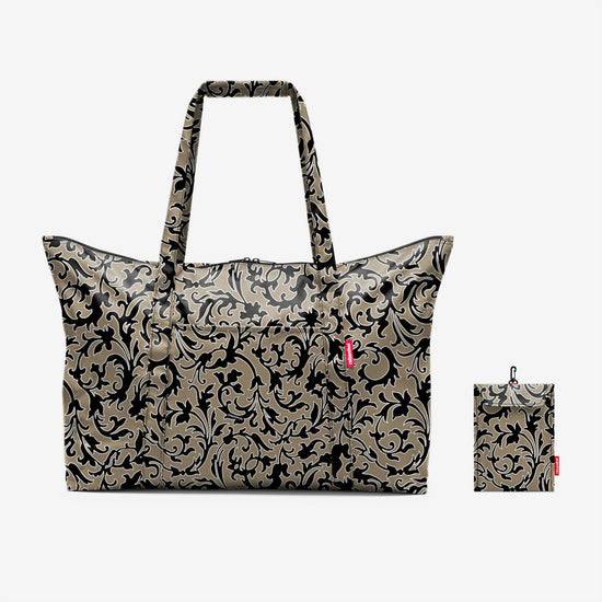 Reisenthel mini maxi travelbag baroque marble (Badetasche,schwarz)