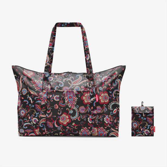 Reisenthel mini maxi travelbag paisley black (Badetasche,schwarz)