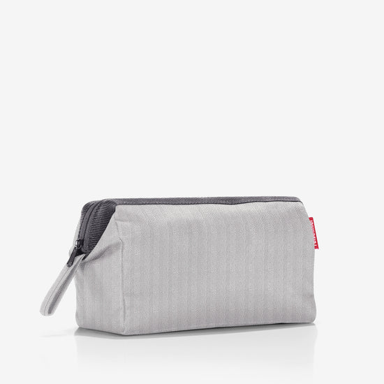 Reisenthel travelcosmetic herringbone grey (Kulturbeutel,grau) Nur für heute