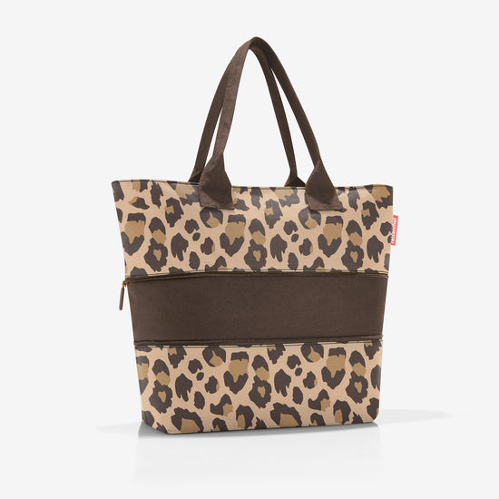 Reisenthel shopper e1 leo macchiato (Damentasche,dunkelbraun) Vierteljährliche Förderung