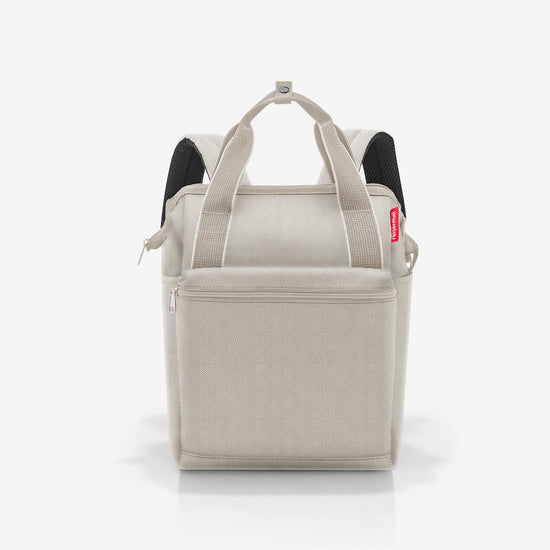 Reisenthel allrounder R herringbone sand (Rucksack,hellbraun)