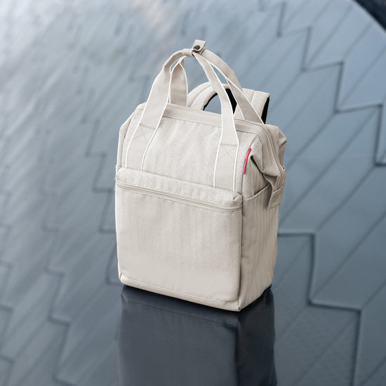 Reisenthel allrounder R herringbone sand (Rucksack,hellbraun) 50% Rabatt für begrenzte Zeit
