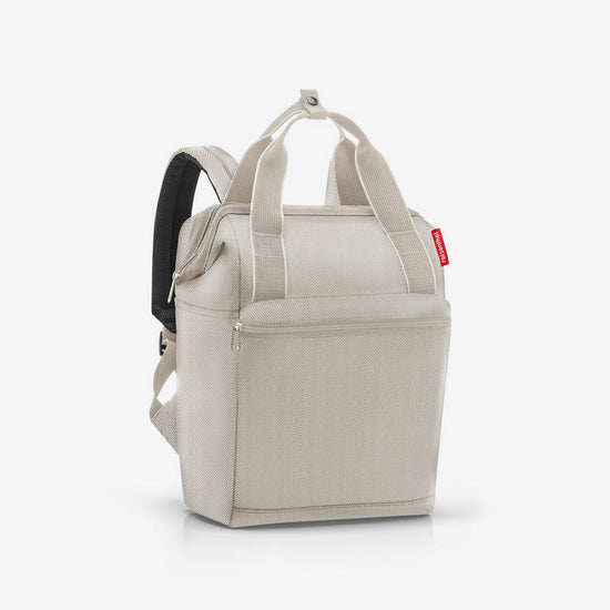 Reisenthel allrounder R herringbone sand (Rucksack,hellbraun) 50% Rabatt für begrenzte Zeit