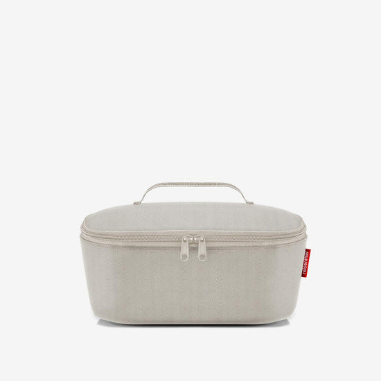 Reisenthel coolerbag M pocket herringbone sand (Kühltasche,hellbraun)