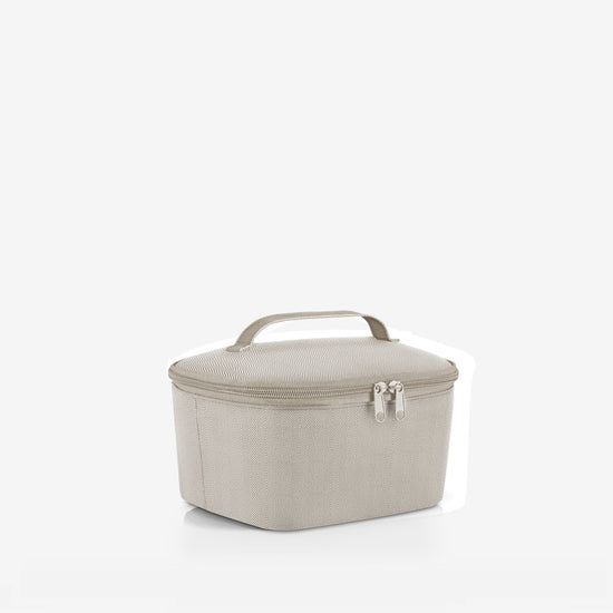 Reisenthel coolerbag S pocket herringbone sand (Kühltasche,hellbraun) Verkauf