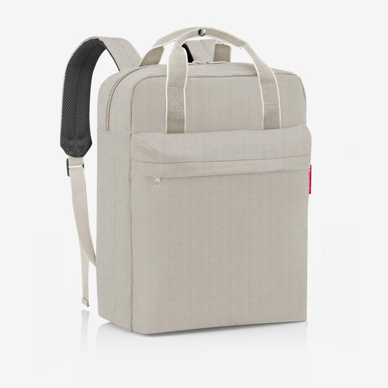 Reisenthel allday backpack M herringbone sand (Rucksack,hellbraun) Angebote