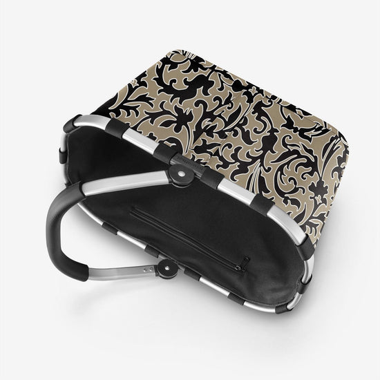 Reisenthel carrybag baroque marble (Einkaufskorb,schwarz) Flash Sale