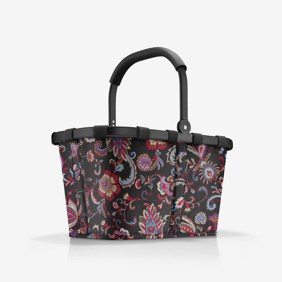 Reisenthel carrybag frame paisley black (Einkaufskorb,schwarz) Begrenztes Angebot