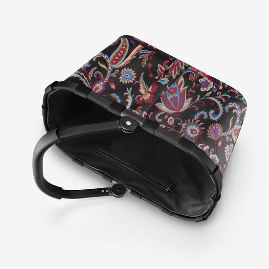 Reisenthel carrybag frame paisley black (Einkaufskorb,schwarz) Begrenztes Angebot
