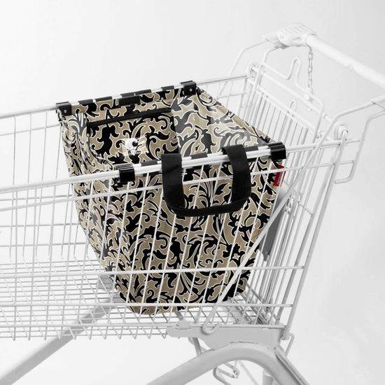 Reisenthel easyshoppingbag baroque marble (Einkaufswagentasche,schwarz) Black Friday