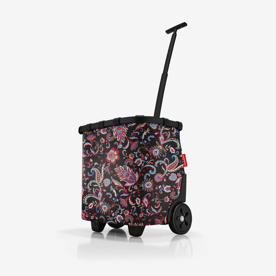 Reisenthel carrycruiser frame paisley black (Einkaufstrolley,schwarz)