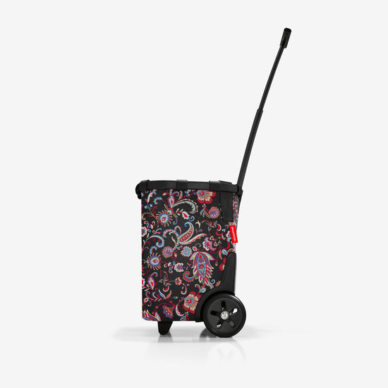 Reisenthel carrycruiser frame paisley black (Einkaufstrolley,schwarz) Lagerräumung