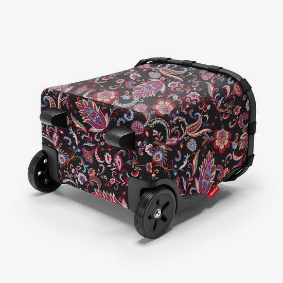 Reisenthel carrycruiser frame paisley black (Einkaufstrolley,schwarz) Lagerräumung
