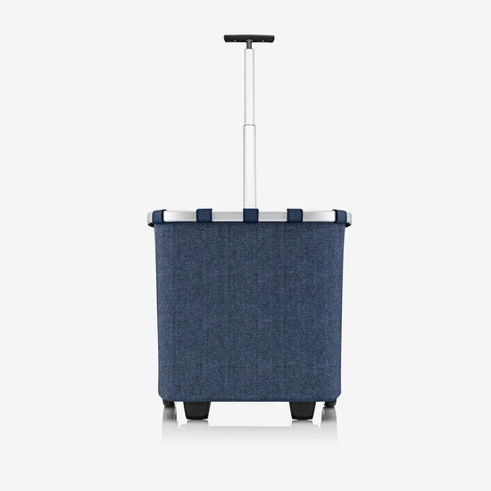 Reisenthel carrycruiser herringbone dark blue (Einkaufstrolley,dunkelblau) Heißer Verkauf