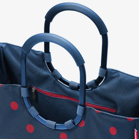 Reisenthel loopshopper L frame mixed dots red (Einkaufstasche,blau) JETZT KAUFEN