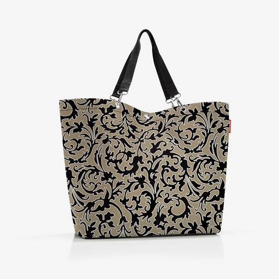 Reisenthel shopper XL baroque marble (Strandtasche,schwarz) Neueste Stile