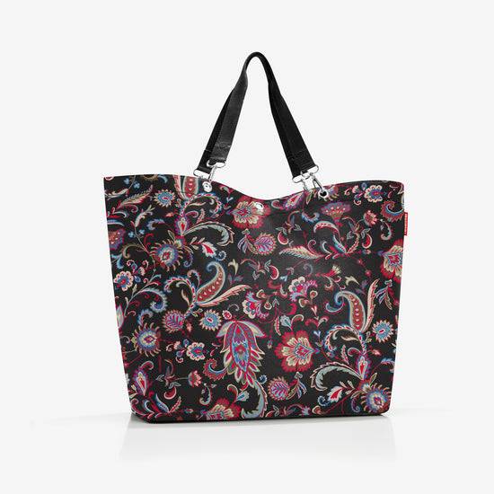 Reisenthel shopper XL paisley black (Strandtasche,schwarz) Bis zu 65% Rabatt