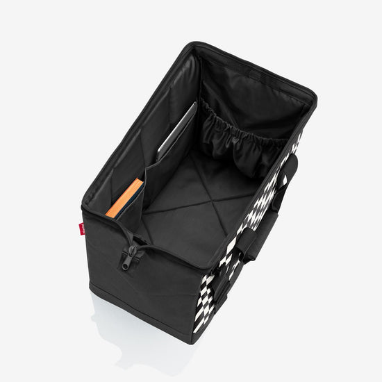 Reisenthel allrounder L op-art (Große Reisetasche - 30 Liter Platz,schwarz) Weihnachtsangebot