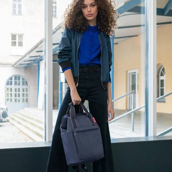 Reisenthel allrounder R herringbone dark blue (Rucksack,dunkelblau) Neueste Stile